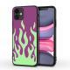 Compatible with Apple , Flame phone case