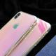 Laser transparent mobile phone case