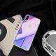 Laser transparent mobile phone case