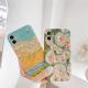 Oil painting daisy phone case