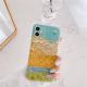 Oil painting daisy phone case