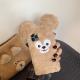 Plush cute mobile phone case