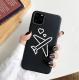 Abstract art airplane phone case