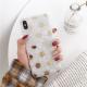 Love Polka Dot Bronzing Shell Pattern Phone Case