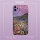 Goggles oil painting mobile phone case
