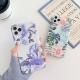 Electroplating laser flower phone case
