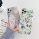 Electroplating laser flower phone case