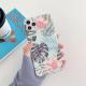 Electroplating laser flower phone case