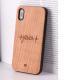 Compatible with Apple , Mobile phone case made of solid wood