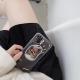 Transparent graffiti mirror phone case