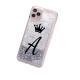 Mobile phone case 26 English letters liquid quicksand