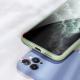 Precision hole liquid silicone mobile phone case