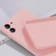 Precision hole liquid silicone mobile phone case