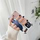 Morandi Color Wrist Band Silicone Phone Case