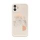 Simple Lines Girl Photo Frame Phone Case