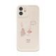 Simple Lines Girl Photo Frame Phone Case