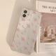 Small  Floral Transparent Soft Cover Phone Case