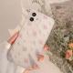 Small  Floral Transparent Soft Cover Phone Case