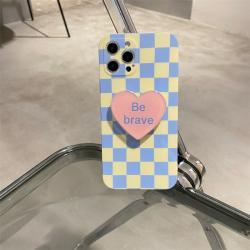 Simple Checkerboard Suitable Soft Mobile Phone Case