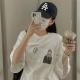 Fashionable And Simple Plastic Letter Phone Case