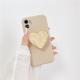 Khaki Is Suitable For Apple Mobile Phone Case Holder Liquid Silicone Anti-drop