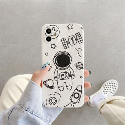 Compatible with Apple , Astronaut Suitable For Apple Mobile Phone Case