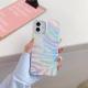Laser Gradient Texture Chassis 8plus Couple Protection Cover