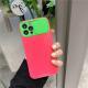 Push-pull Slide Cover Color Contrast Soft Shell Anti-drop Mobile Phone Case