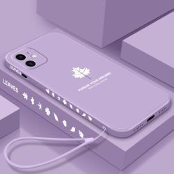 Rubiks Cube Imitation Liquid TPU Maple Leaf Side Hand Strap Soft Shell