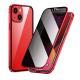 High Definition Double-sided Glass Metal Magnetic Phone Case