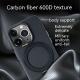 Carbon Fiber Magnetic Bracket Phone Case