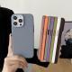 Solid Color Large Hole Sand Crystal Phone Case