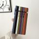 Solid Color Large Hole Sand Crystal Phone Case