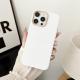 Solid Color Large Hole Sand Crystal Phone Case