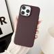 Solid Color Large Hole Sand Crystal Phone Case