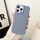 Solid Color Large Hole Sand Crystal Phone Case