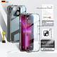 Double-card Buckle Double-sided Glass Mirror Magnetic Suction Phone Case