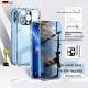 Double-card Buckle Double-sided Glass Mirror Magnetic Suction Phone Case