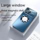 Applicable Large Window Magnetic Suction Phone Case Frosted Without Drop-resistant Protective Cover