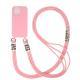 Cross Body Lanyard Three Rope Combination Convenient Neck Hanging Phone Case