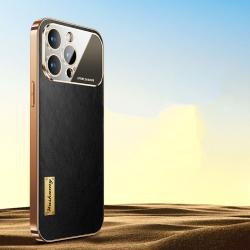 Lens All-inclusive Protective Leather Large Window Phone Case