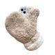 13promax Cold-proof Gloves Plush Phone Case