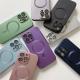 Magnetic Suction With Lens Film Electroplating Mobile Phone Case