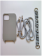Chain Crossbody Phone Case Candy Color Soft Shell