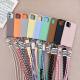 Long Diagonal Strap Liquid Silicone Phone Case