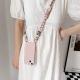 Long Diagonal Strap Liquid Silicone Phone Case