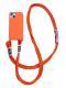 Long Diagonal Strap Liquid Silicone Phone Case