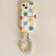 Color Polka Dot Chain Lanyard Phone Case