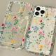 Floral Transparent All-inclusive Space Phone Case