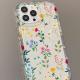 Floral Transparent All-inclusive Space Phone Case